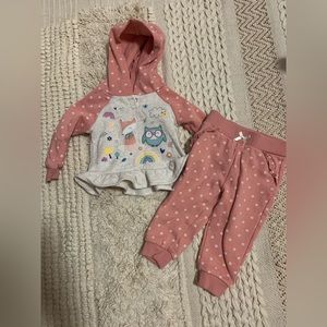 Kids matching sweat set